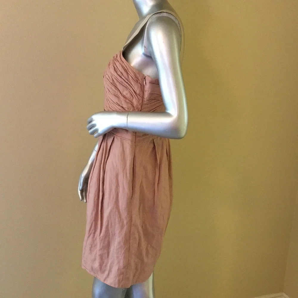 J. Crew Vivette Crinkle Cotton Metallic Dress